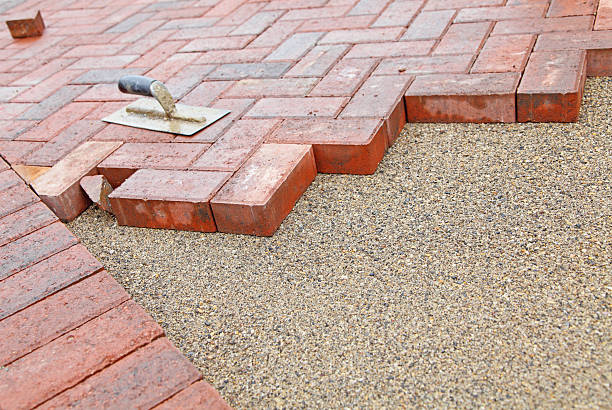 Residential Paver Driveway in Winona Lake, IN